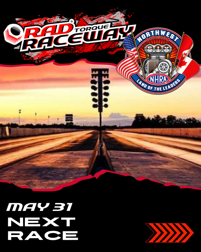 Next NHRA Land of the Leaders race is May 31!