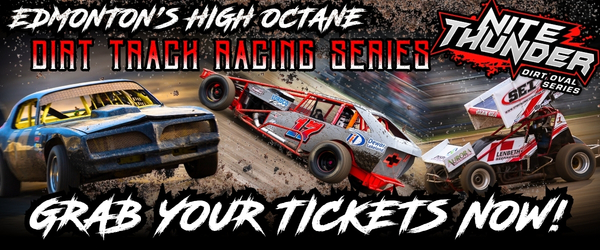 Nite Thunder Dirt Racing Series 2026 Promotional Image