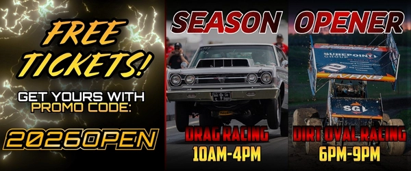 RAD Torque Raceway Season Opener 2026 Promotional Image