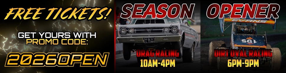 RAD Torque Raceway Season Opener 2026 Promotional Image