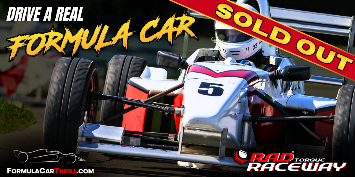 2026 Formula Car Thrill - Sold Out