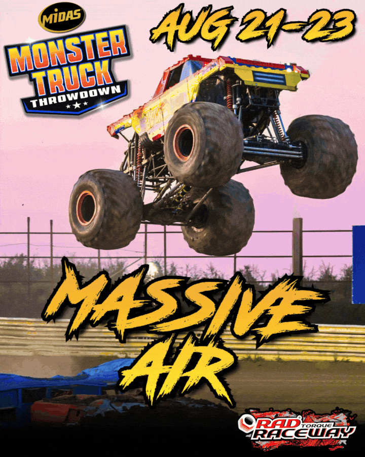 Midas Monster Truck Throwdown 2026 Promotional Graphic
