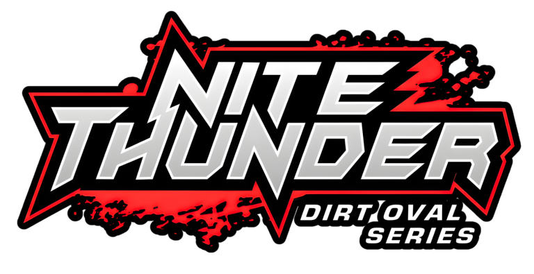 Nite Thunder Dirt Oval Racing Series Logo at RAD Torque Raceway
