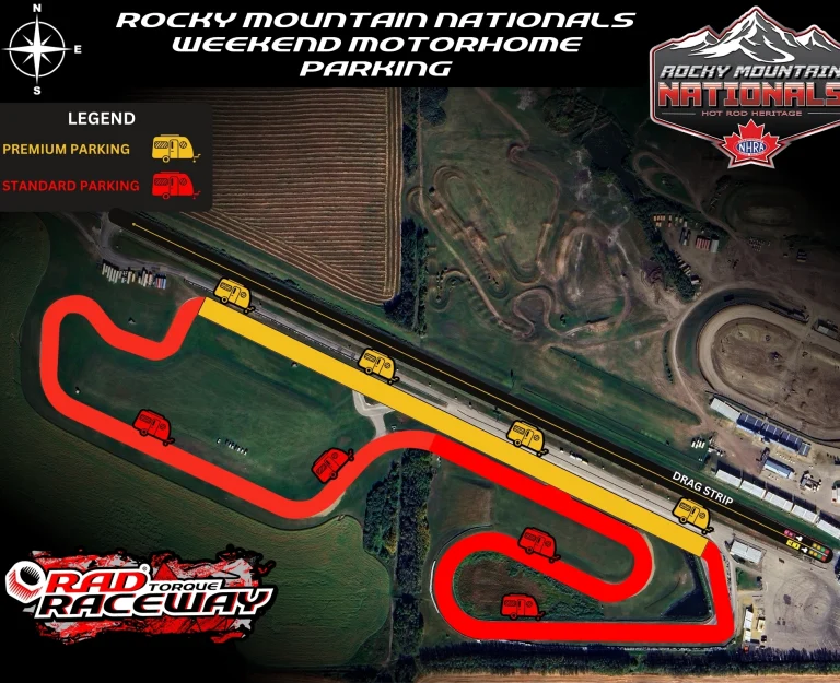 Rocky Mountain Nationals 2026 - Motorhome Map